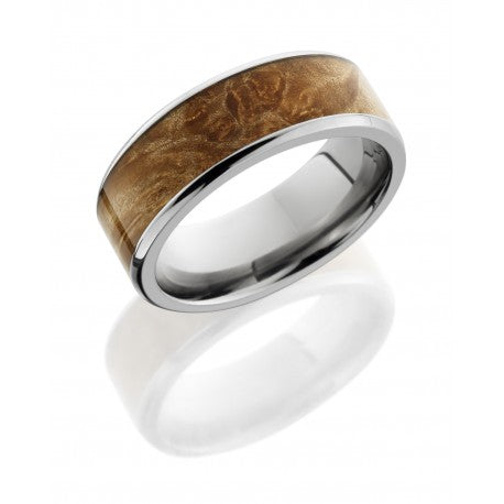 Sterling Silver & Alt. Metal Wedding Band