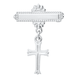 Sterling Silver Baptism Pin