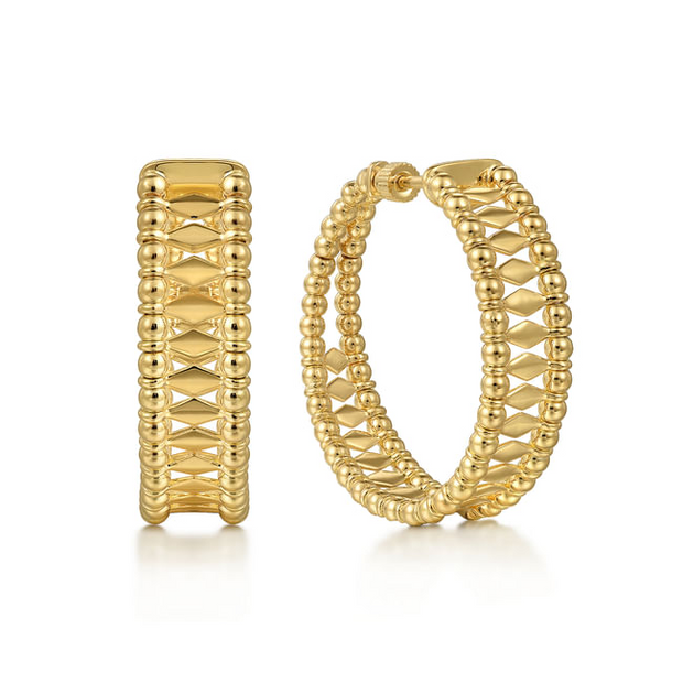 Gabriel & Co. Bujukan Hoop Earrings