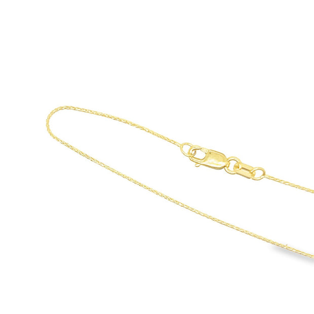 14K Yellow Gold Wehat Chain - 18"