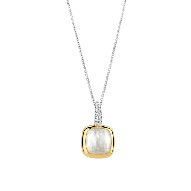 Ti Sento Mother of Pearl Pendant Necklace