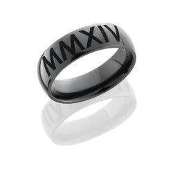 Sterling Silver & Alt. Metal Wedding Band