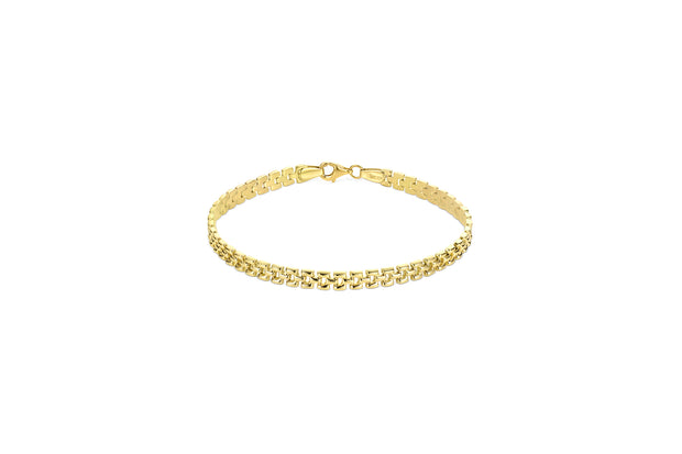 14K Italian Panther Bracelet