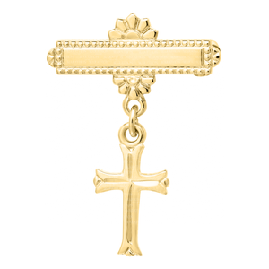 Yellow Gold Filled Baptism Pin