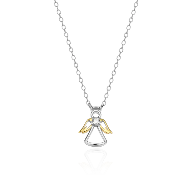 Monte Luna Angel Pendant Necklace
