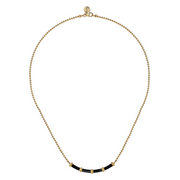 Gabriel & Co. Yellow Bujukan Bar Necklace