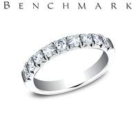 Lab Created Diamond Wedding Band