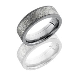 Sterling Silver & Alt. Metal Wedding Band