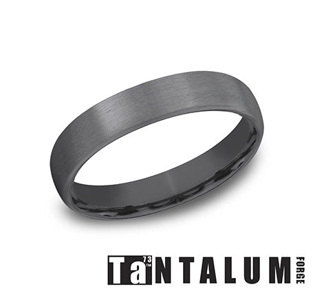 Sterling Silver & Alt. Metal Wedding Band