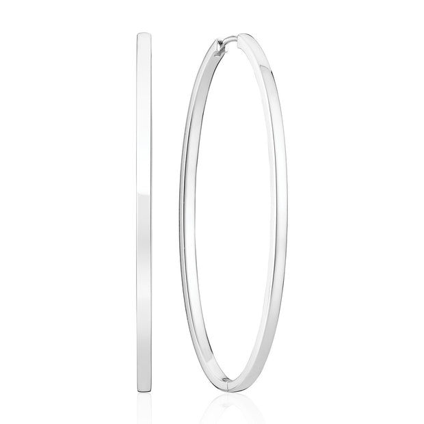 Sif Jakobs Silver Hoop Earrings