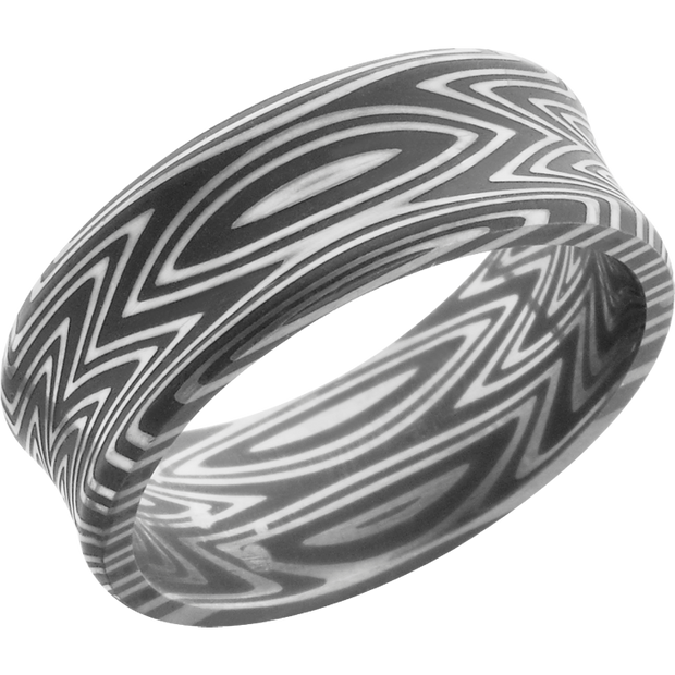 Sterling Silver & Alt. Metal Wedding Band