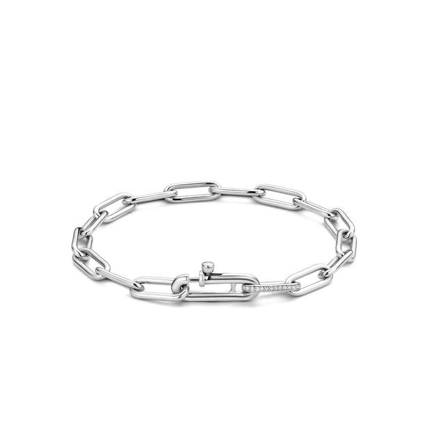 Ti Sento Silver Open Link Bracelet