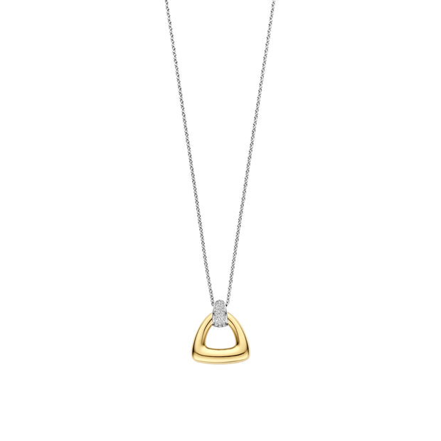 Ti Sento Yellow Pendant Necklace