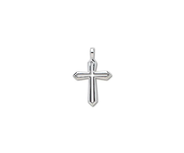 White Gold Cross