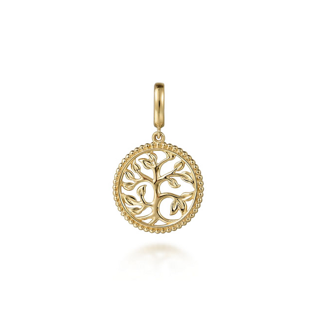 Gabriel & Co. Tree of Life Medallion Pendant