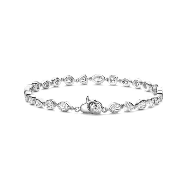 Ti Sento Silver Multi-Shape Bracelet
