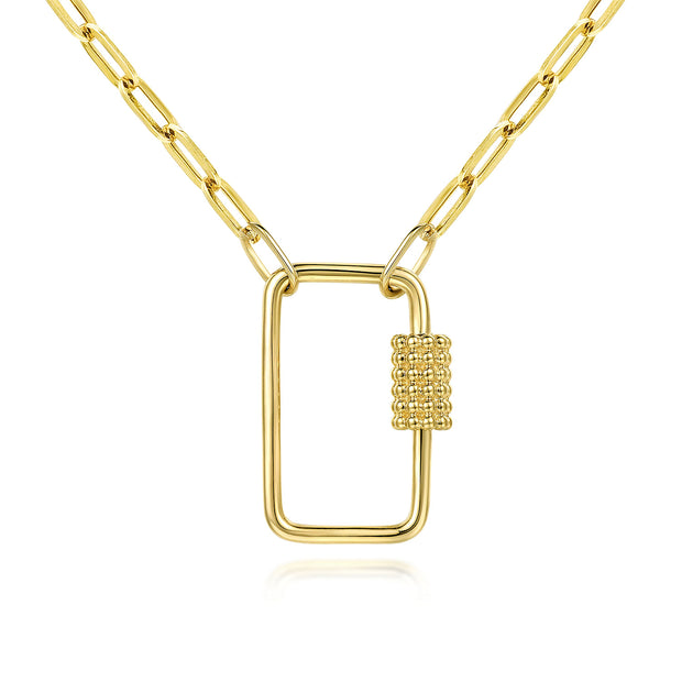 Gabriel & Co. Chain Necklace with Drop Lock