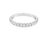 Platinum Diamond Wedding Band