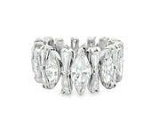Estate Platinum Marquise & Baguette