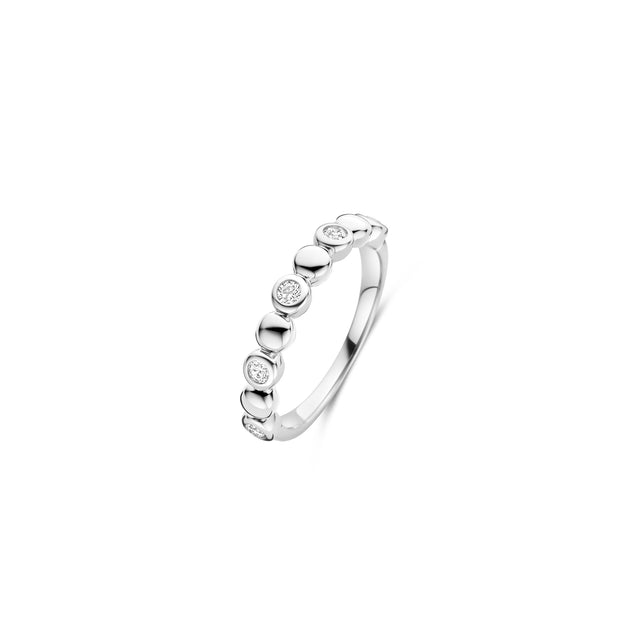 Ti Sento Silver Stackable Ring