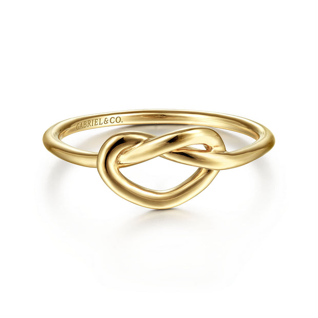 Gabriel & Co. Twisted Heart Ring