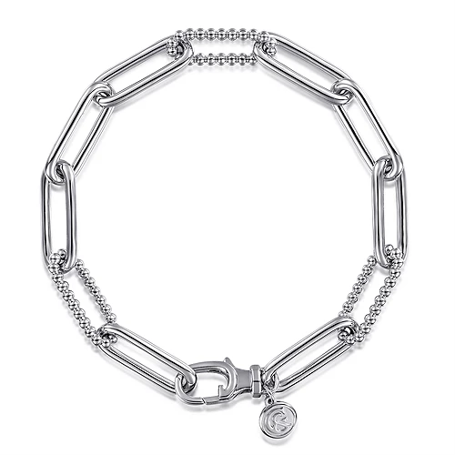 Gabriel & Co Silver Link Bracelet