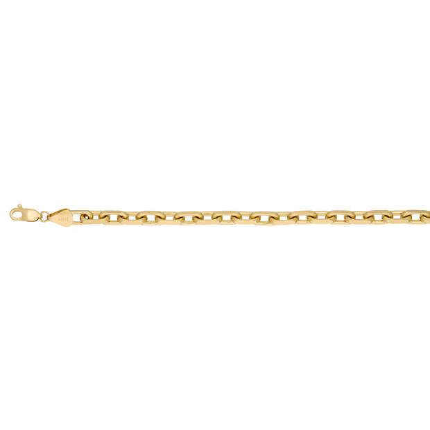 Yellow Gold Anchoro Link Bracelet