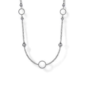 Gabriel & Co Silver Bujukan Necklace