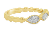 14K Yellow Gold Diamond Ring