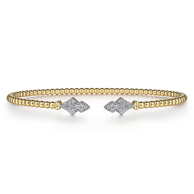 Gabriel & Co. Yellow Bujukan Cuff with Diamonds