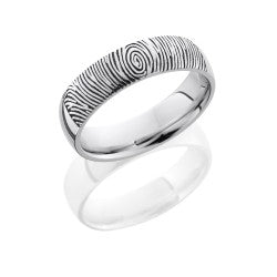 Sterling Silver & Alt. Metal Wedding Band