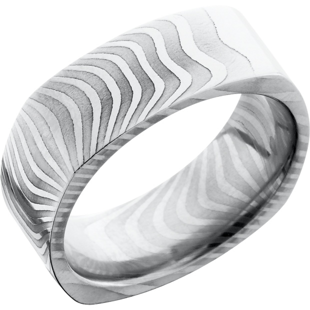 Sterling Silver & Alt. Metal Wedding Band