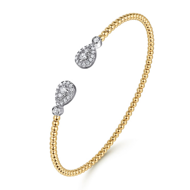 Gabriel & Co. Diamond Bujukan Bangle