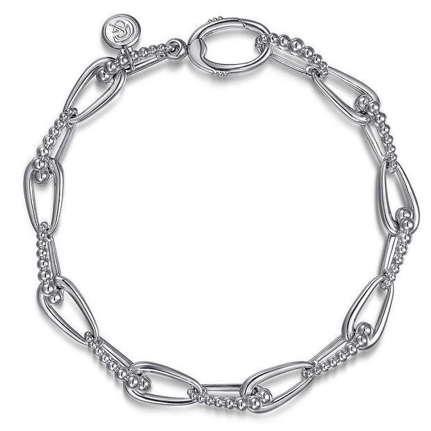 Gabriel & Co. Silver Link Bracelet