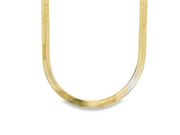 Estate 14K Herringbone Necklace