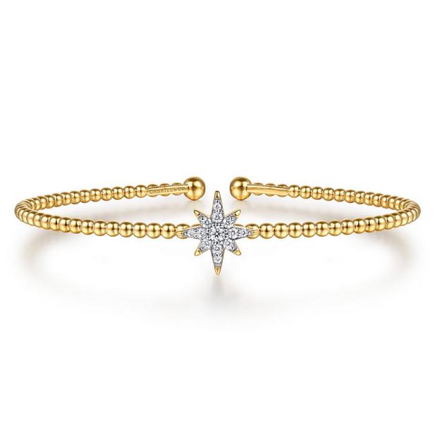 Gabriel & Co. Diamond Starburst Bangle