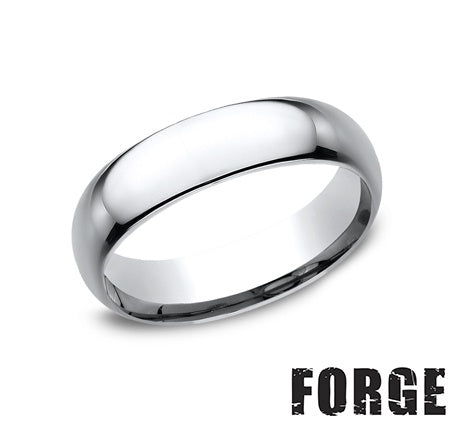 Sterling Silver & Alt. Metal Wedding Band