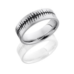 Sterling Silver & Alt. Metal Wedding Band