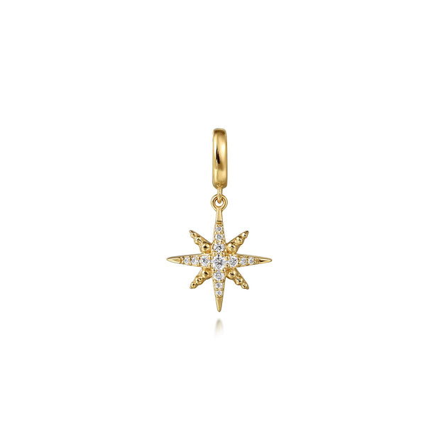 Gabriel & Co. Diamond Star Pendant