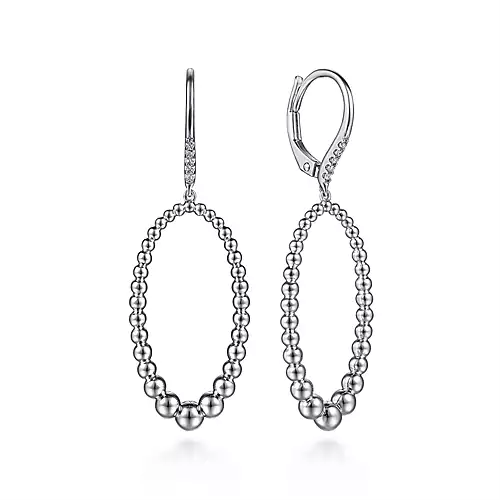 Gabriel & Co. Sterling Silver Bujukan Drop Earrings