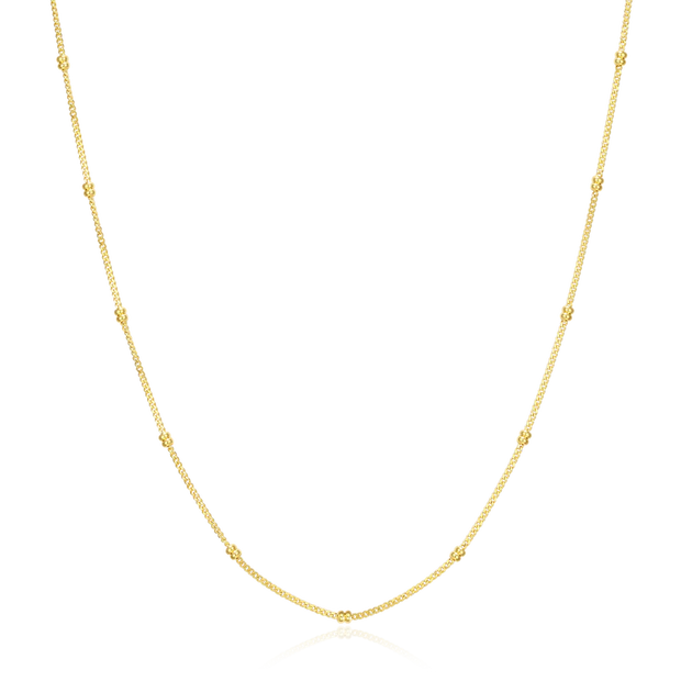Monte Luna Yellow Beaded Chain