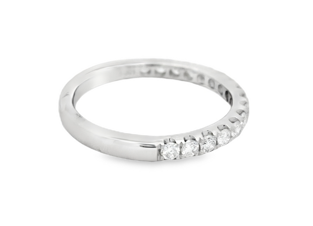 Platinum Diamond Wedding Band